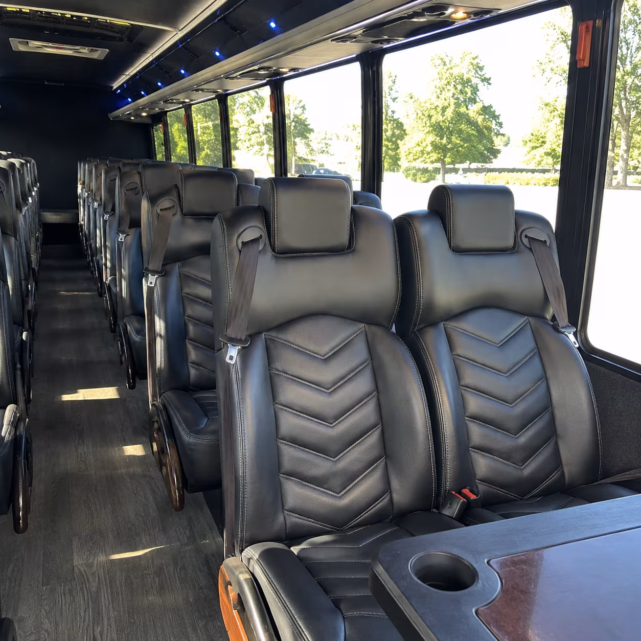 lompoc corporate event transportation onboard seating