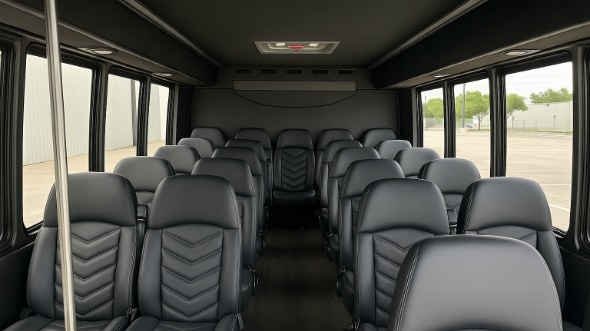 lompoc 30 passenger minibus interior